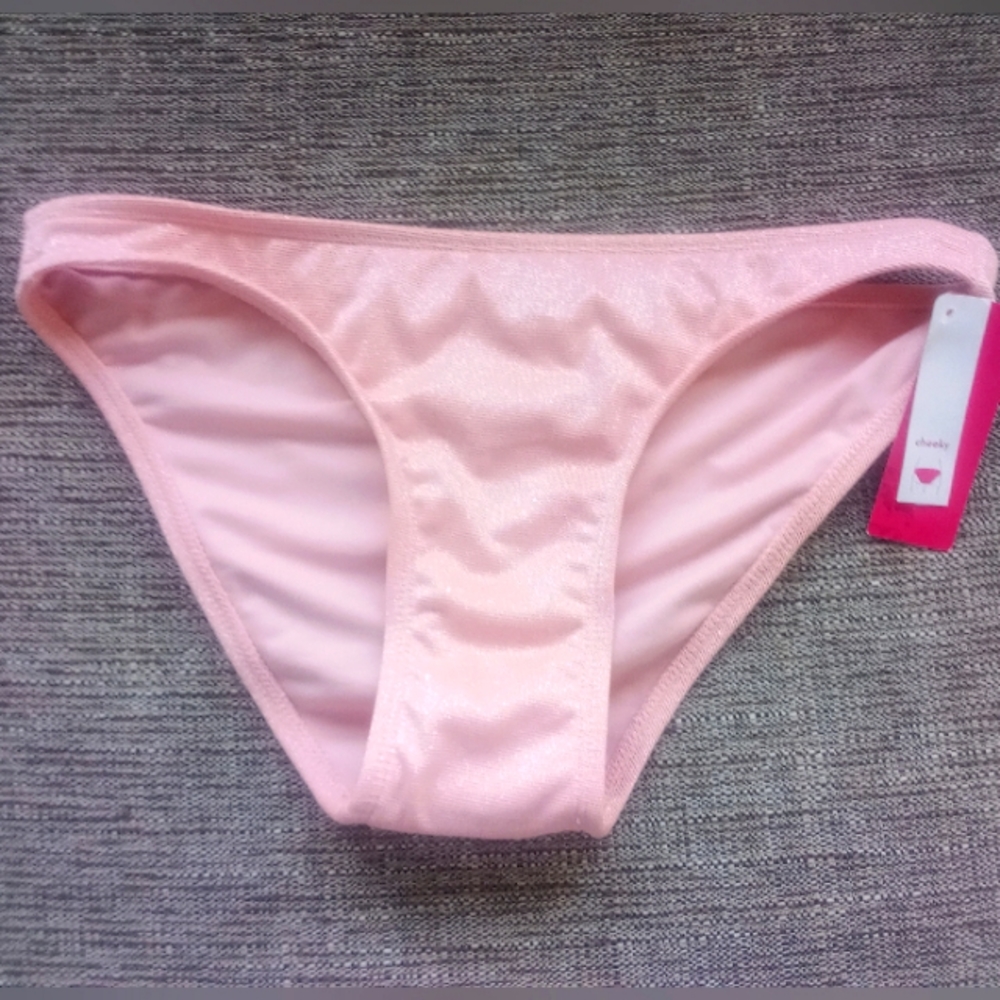 Soft pink cheeky bottoms